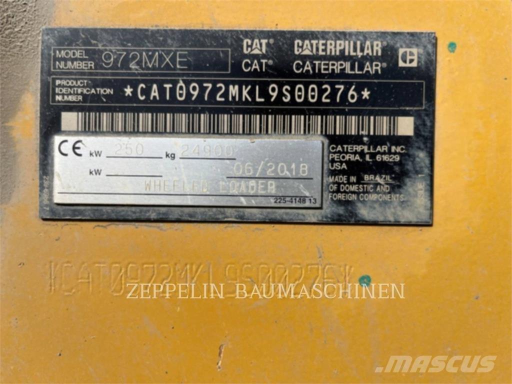 CAT 972MXE  휠로우더