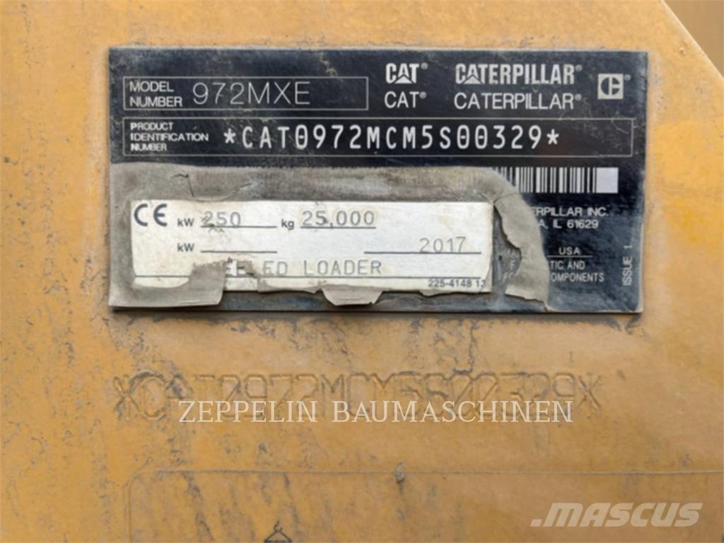 CAT 972MXE  휠로우더