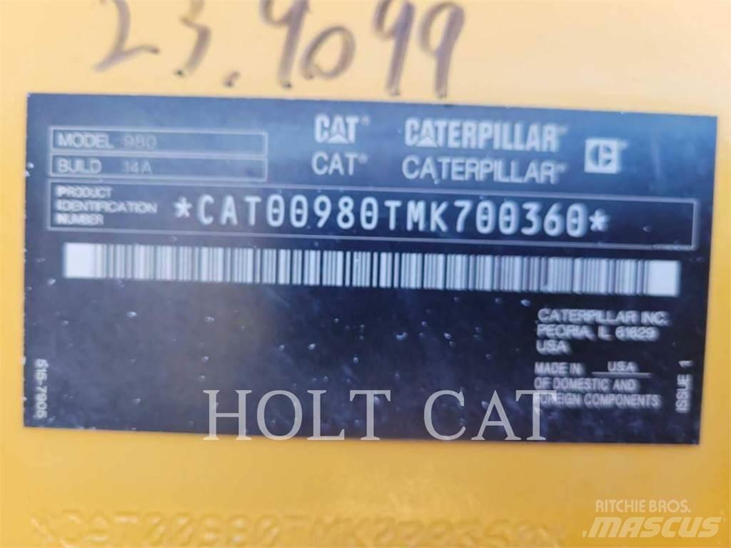 CAT 980  휠로우더