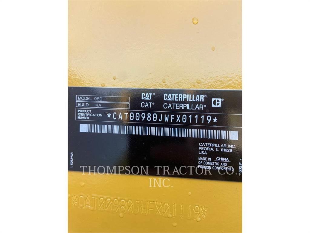 CAT 980  휠로우더