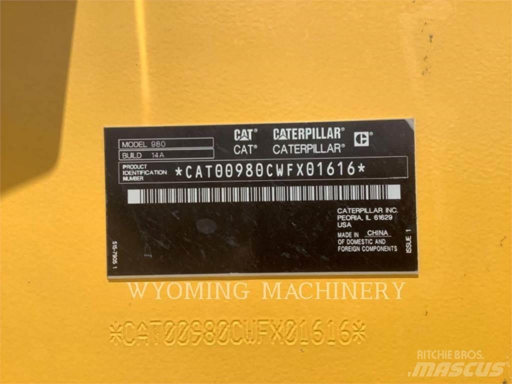 CAT 980  휠로우더