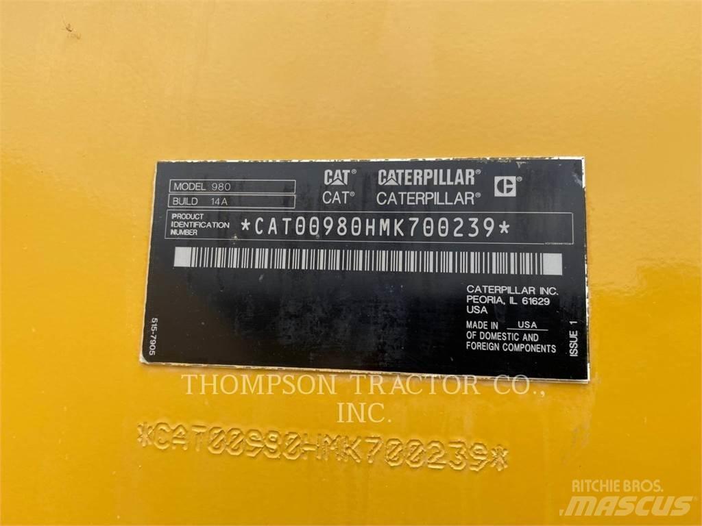 CAT 980  휠로우더