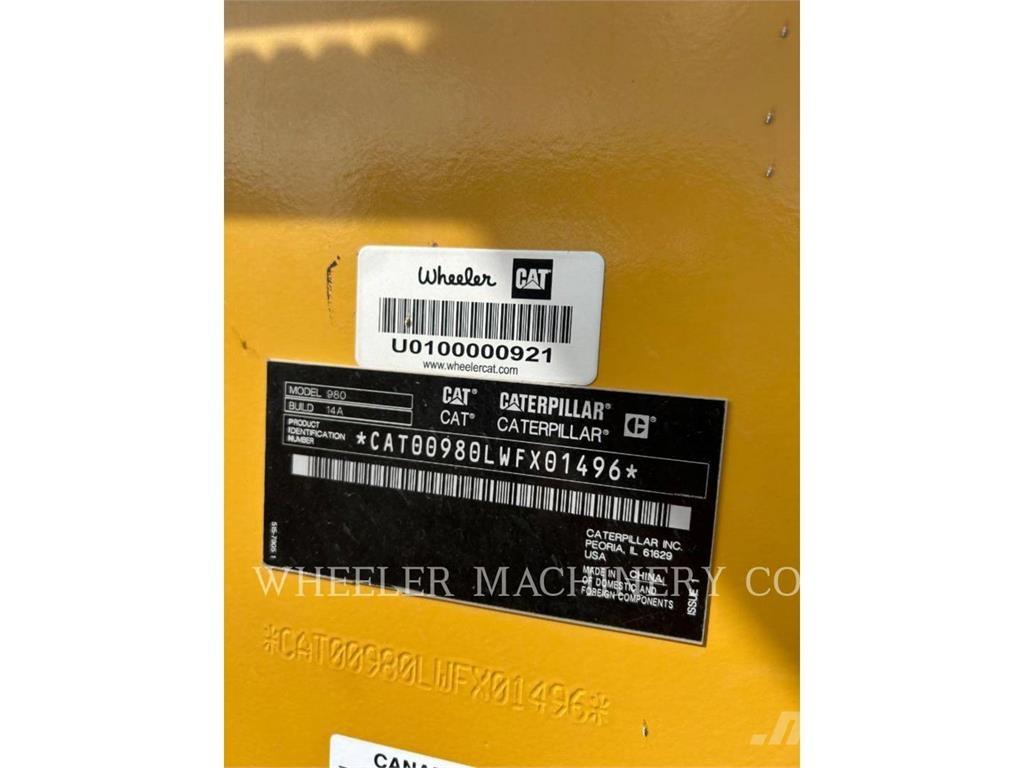 CAT 980  휠로우더