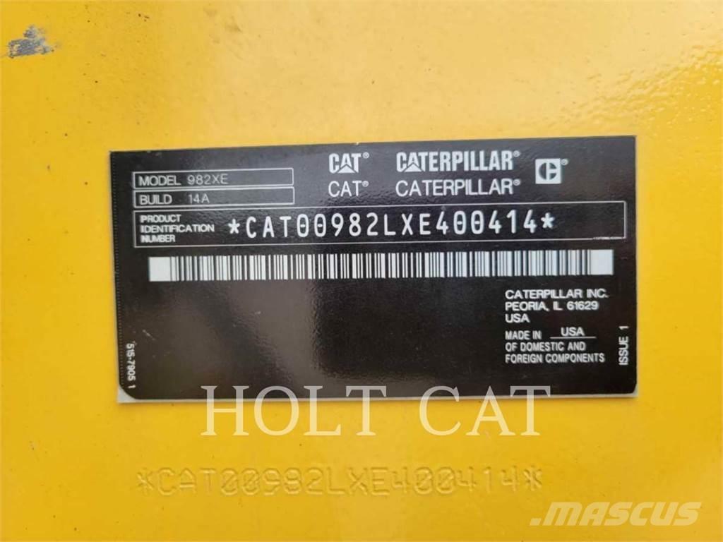 CAT 982 XE  휠로우더
