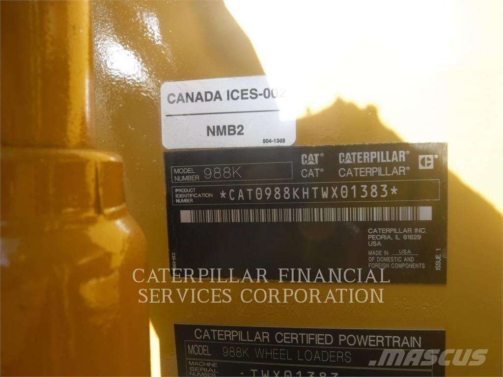 CAT 988K  휠로우더