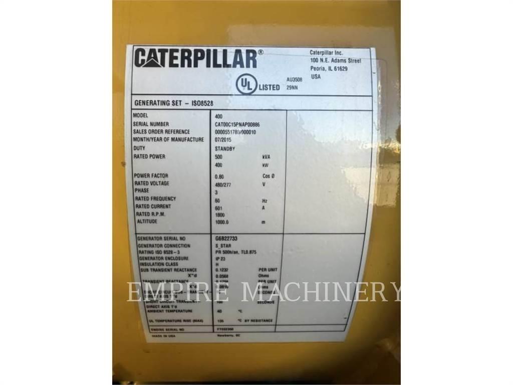 CAT C15 디젤 발전기