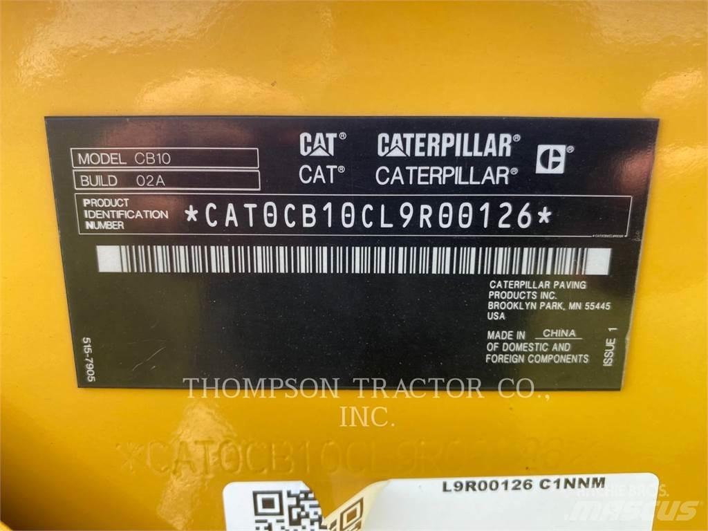 CAT CB 10 트윈 드럼 롤러