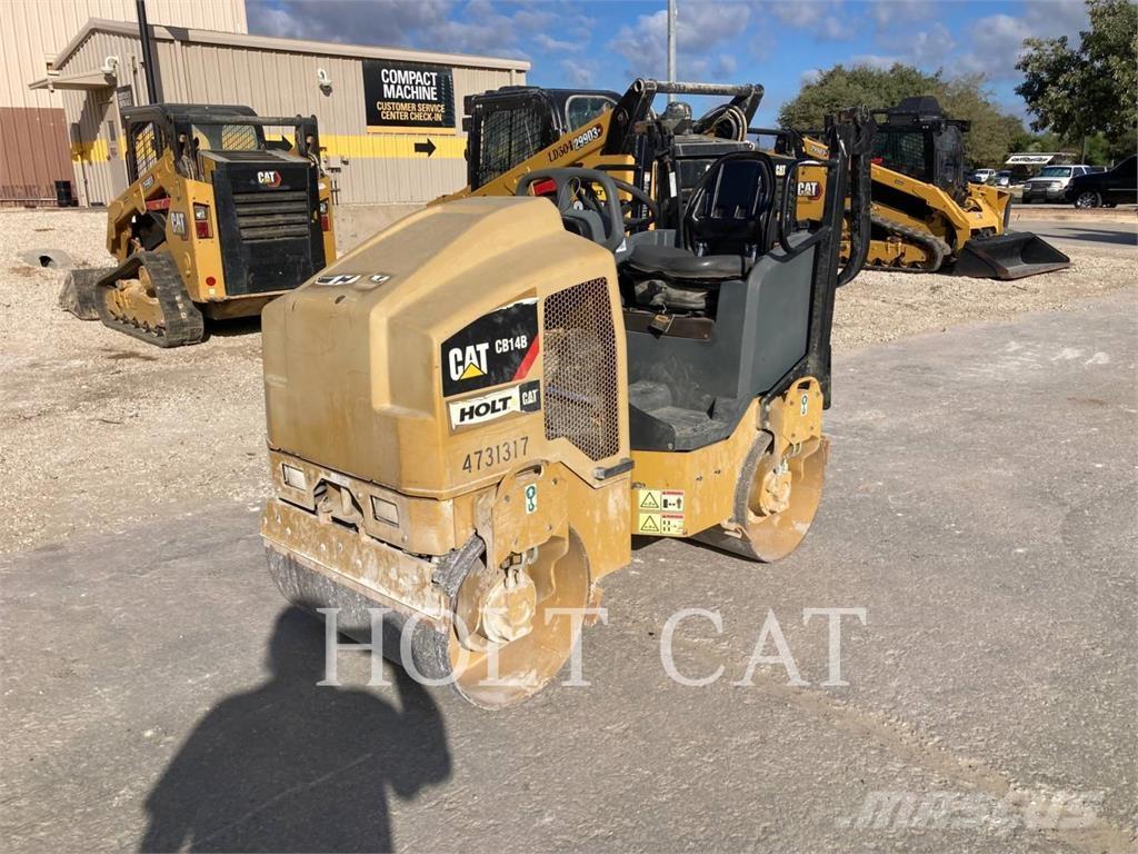 CAT CB14B 트윈 드럼 롤러