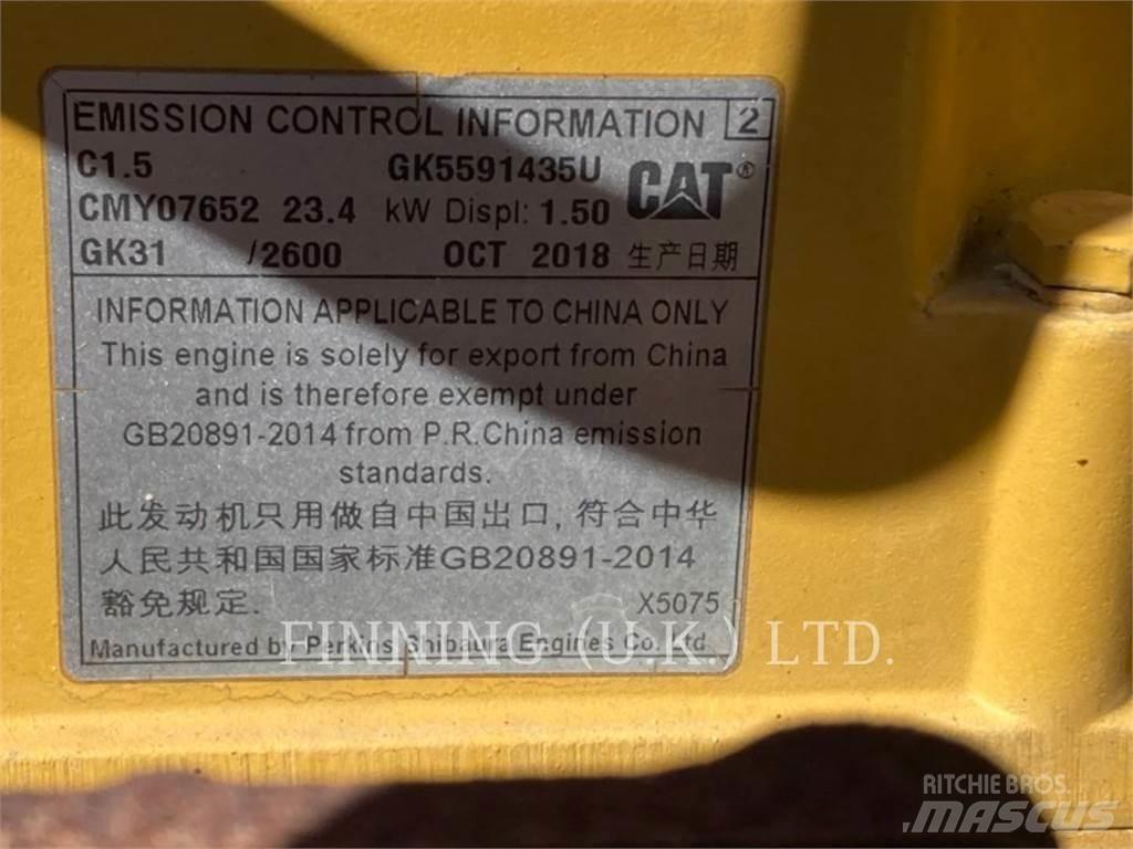 CAT CB2.7 토양 다짐기