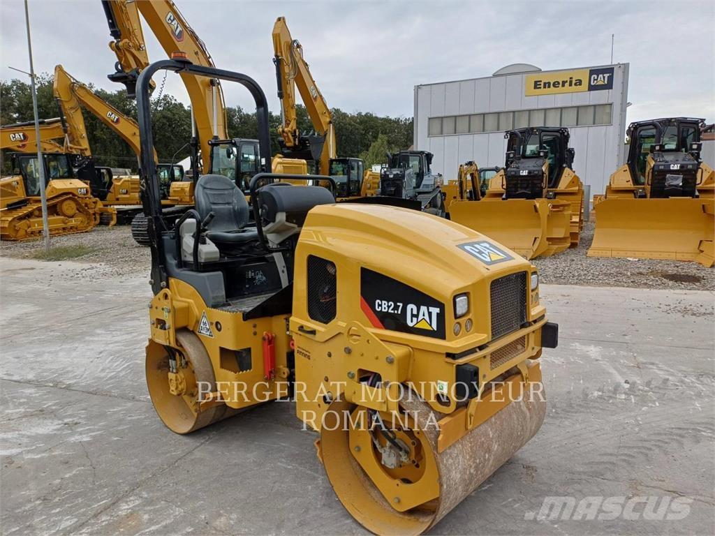 CAT CB2.7LRC 트윈 드럼 롤러