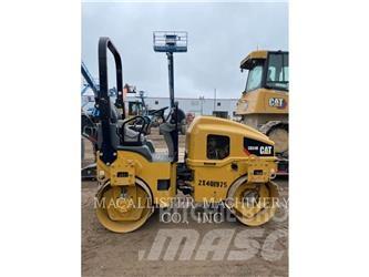 CAT CB24B 트윈 드럼 롤러