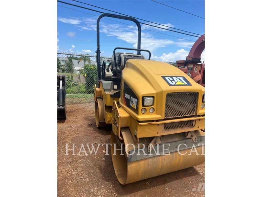 CAT CB24B 토양 다짐기