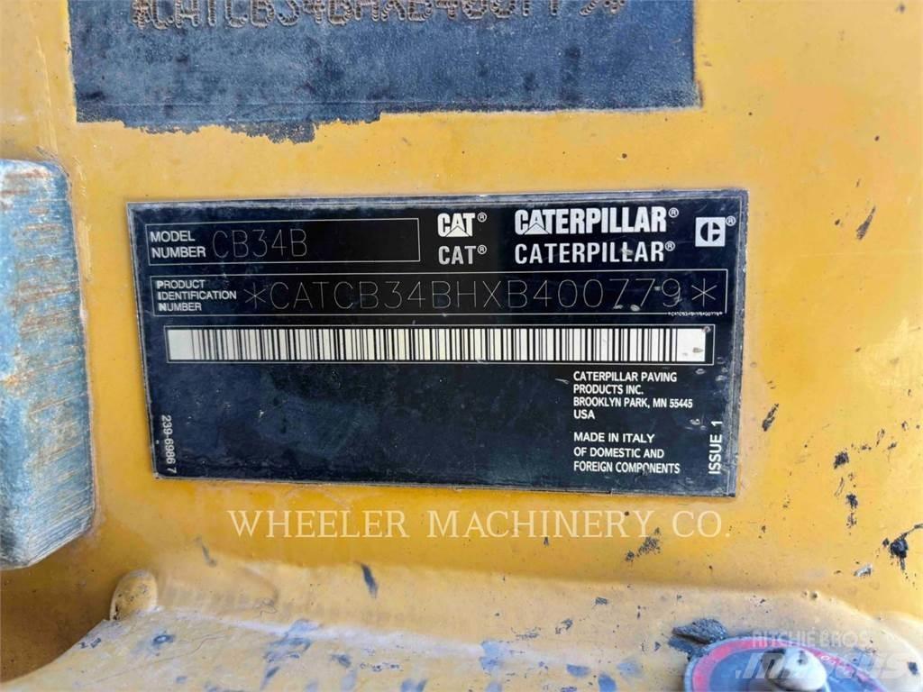CAT CB34B 트윈 드럼 롤러