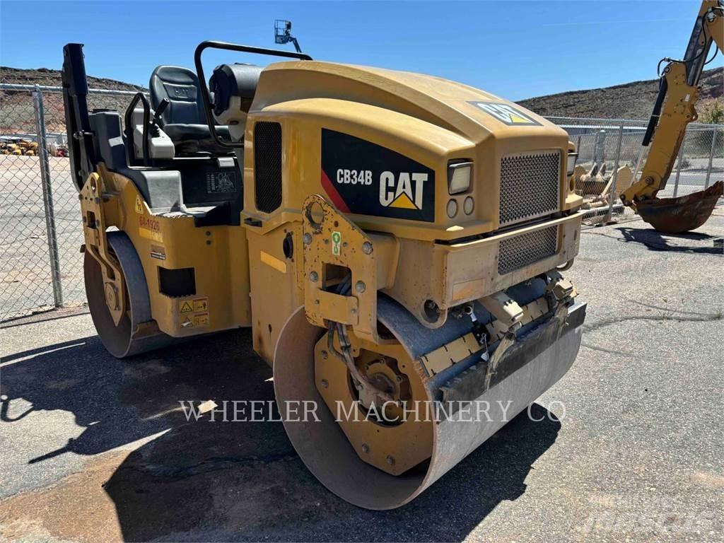 CAT CB34B 트윈 드럼 롤러