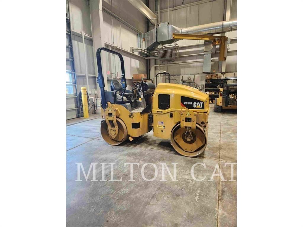 CAT CB34B 트윈 드럼 롤러