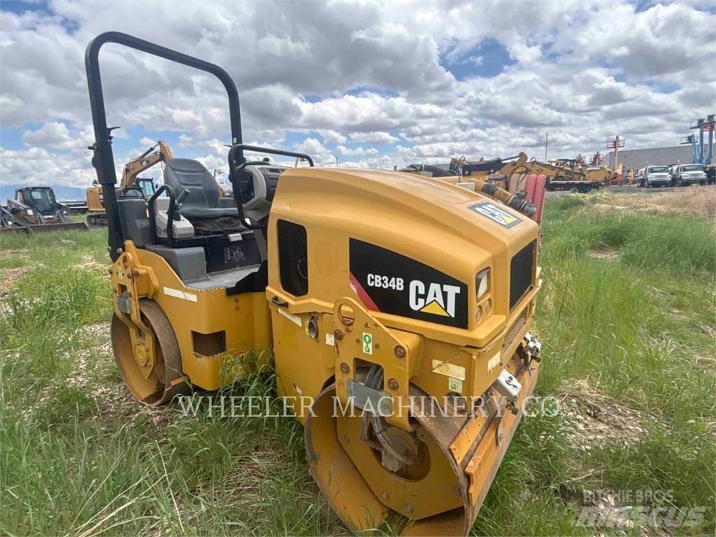 CAT CB34B 트윈 드럼 롤러