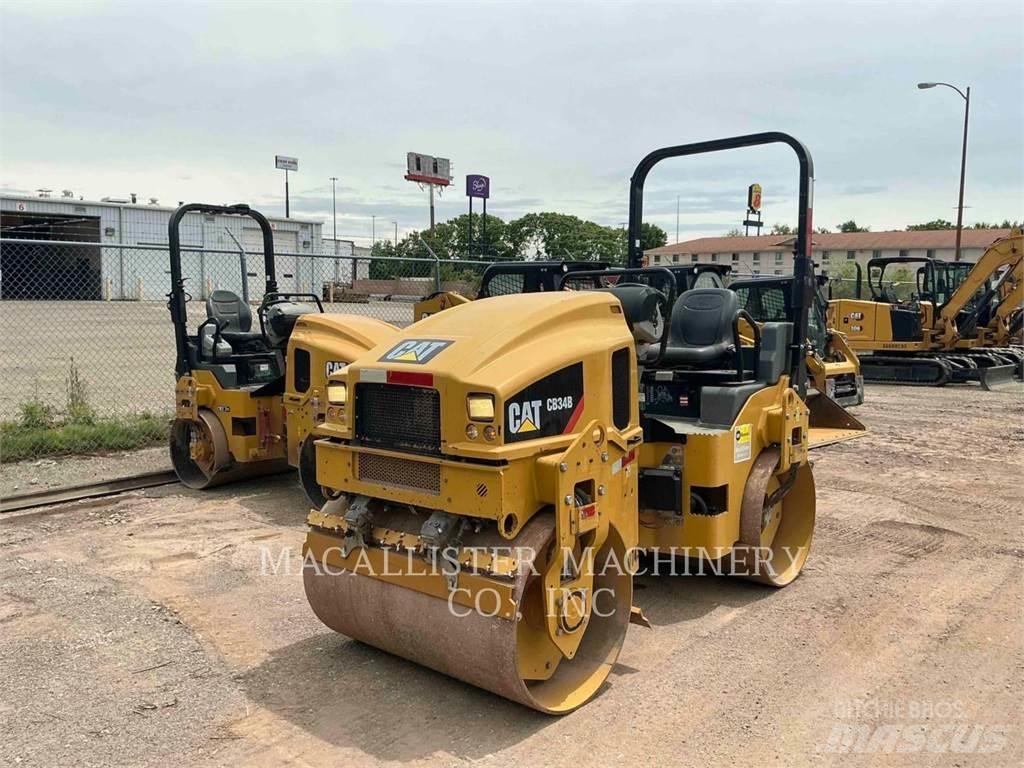 CAT CB34B 트윈 드럼 롤러