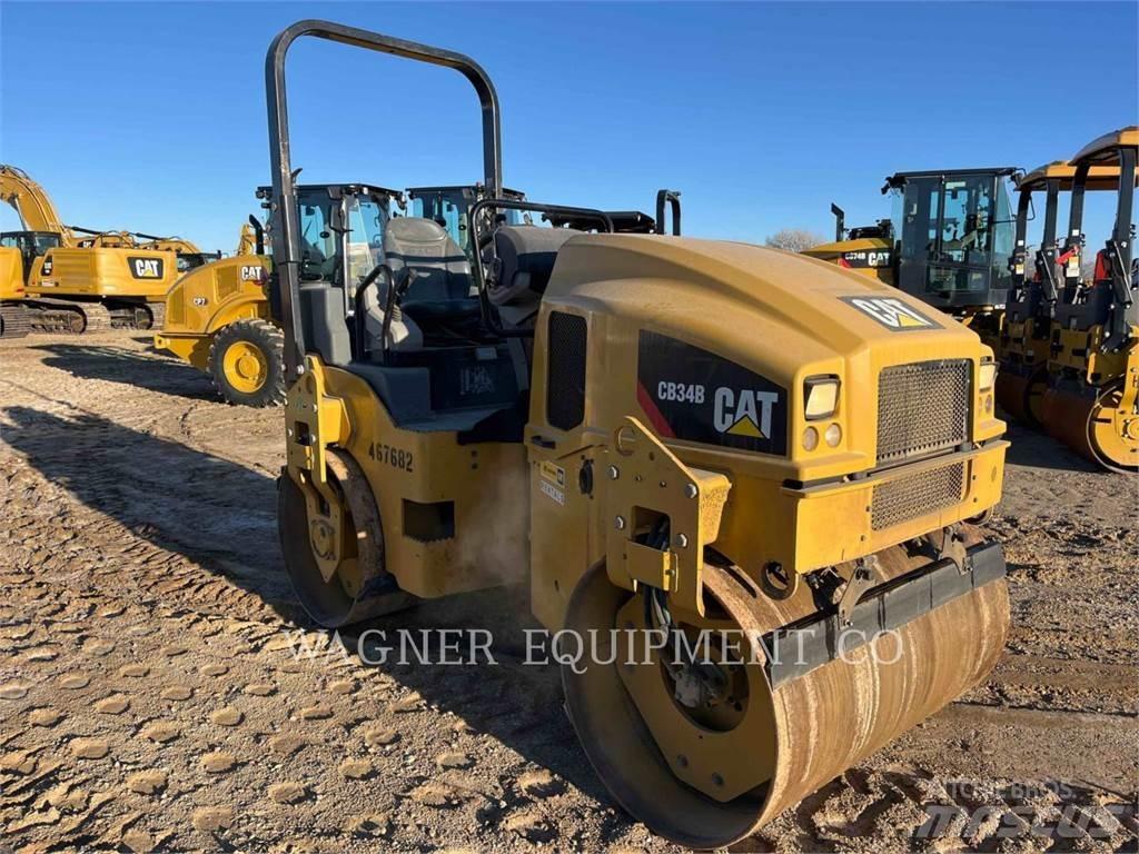 CAT CB34B 토양 다짐기