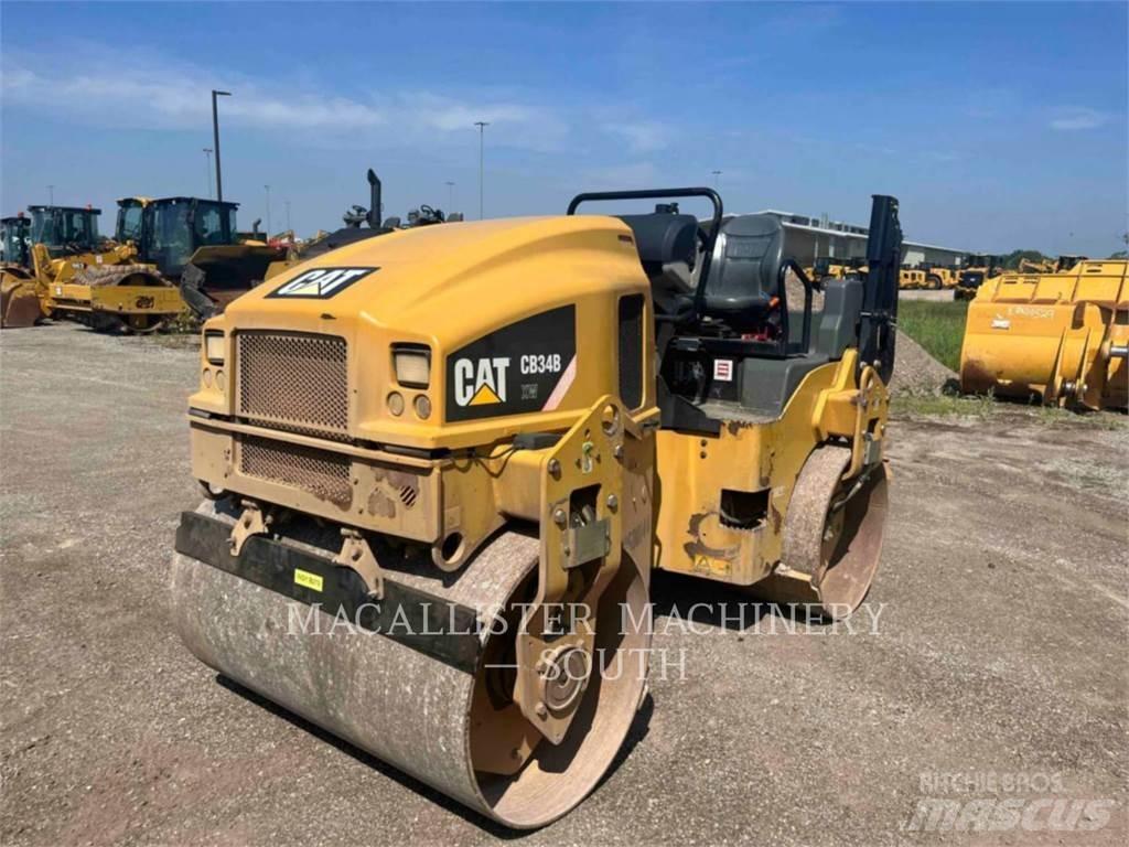 CAT CB34BXW 트윈 드럼 롤러