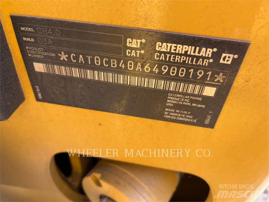 CAT CB4.0 트윈 드럼 롤러