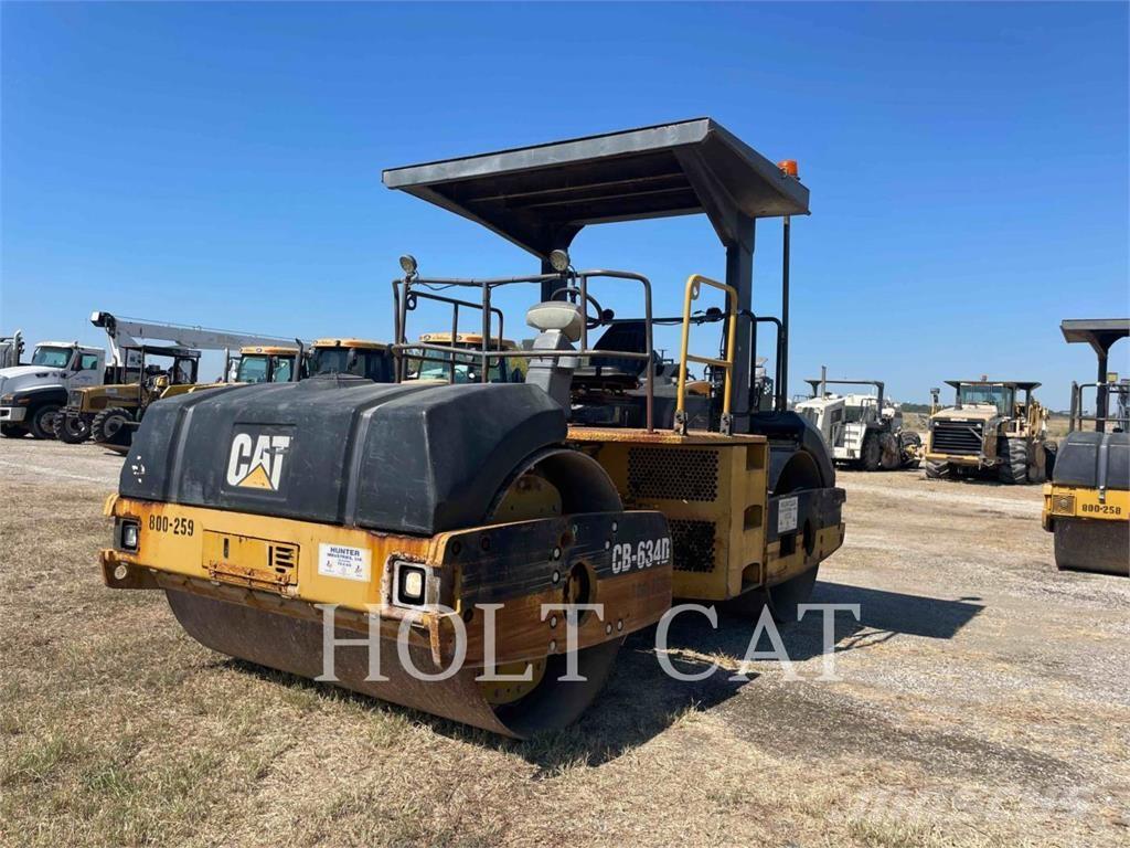 CAT CB634D 트윈 드럼 롤러