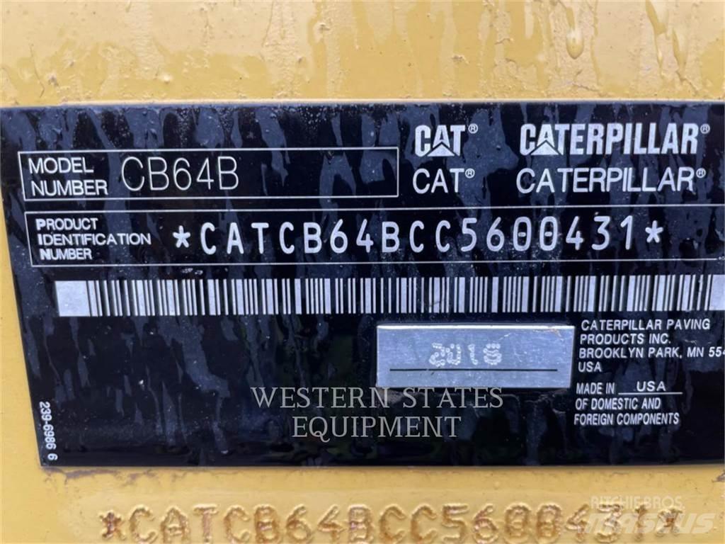 CAT CB64 트윈 드럼 롤러
