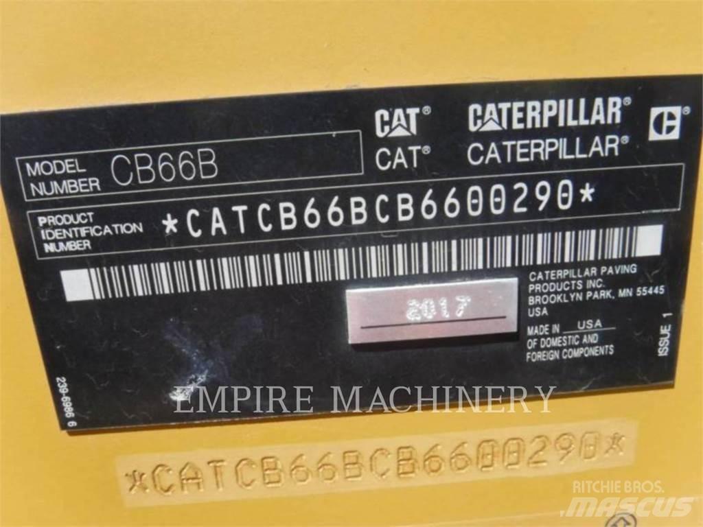 CAT CB66B 트윈 드럼 롤러
