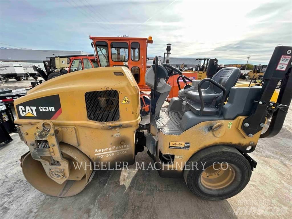 CAT CC34B 콤비 롤러