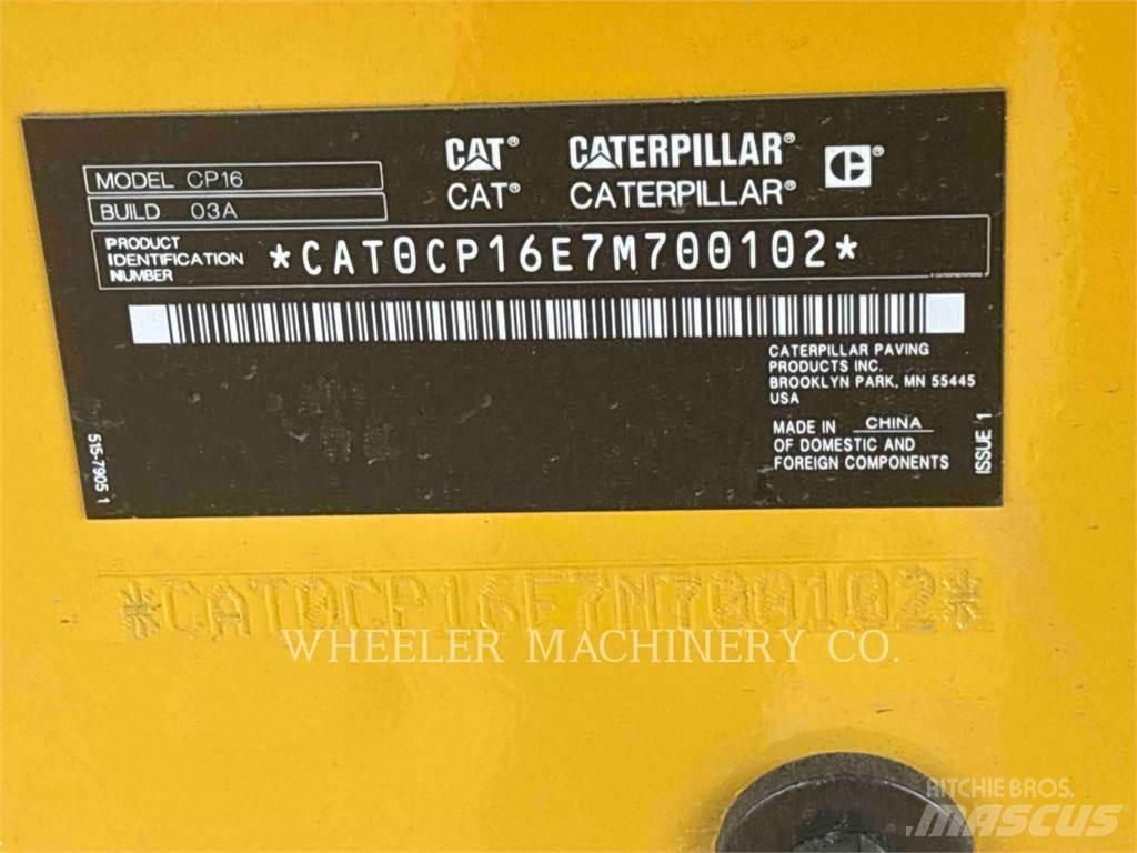 CAT CP16 싱글 드럼 롤러