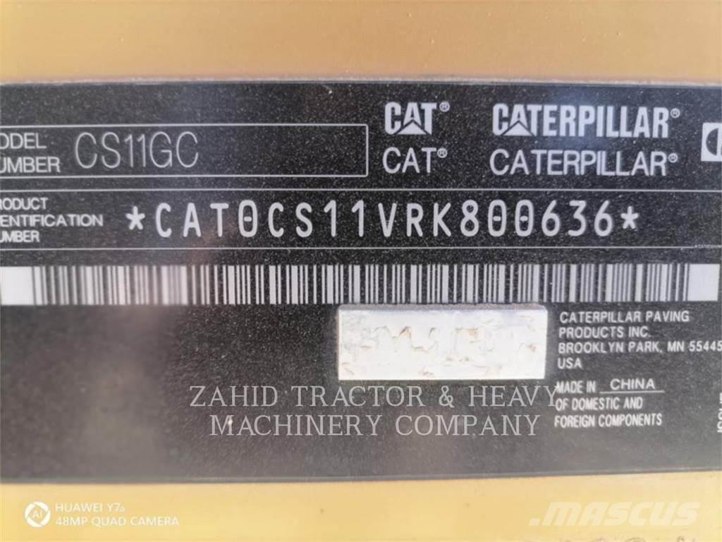 CAT CS 11 싱글 드럼 롤러
