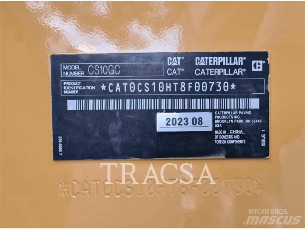 CAT CS10GC 싱글 드럼 롤러