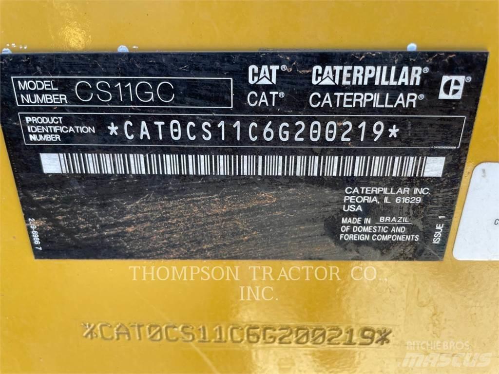 CAT CS11GC 싱글 드럼 롤러