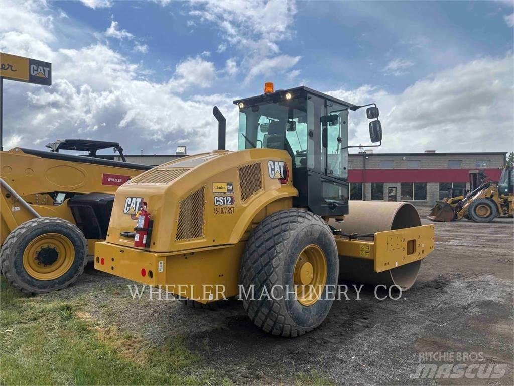 CAT CS12 싱글 드럼 롤러