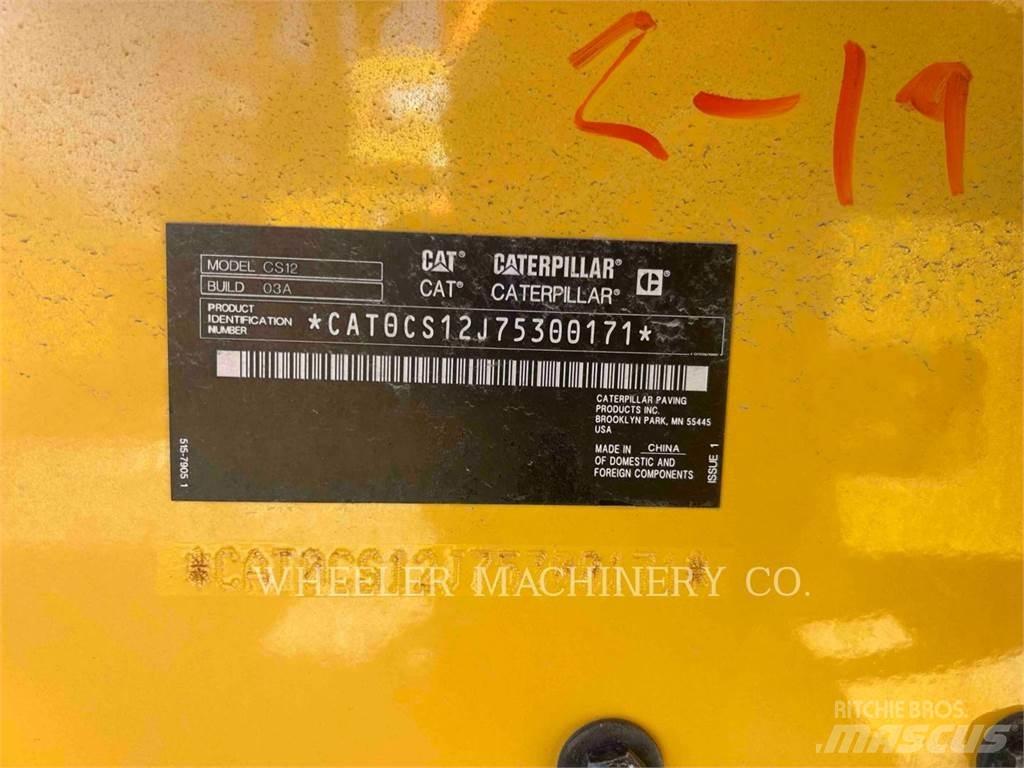 CAT CS12 싱글 드럼 롤러