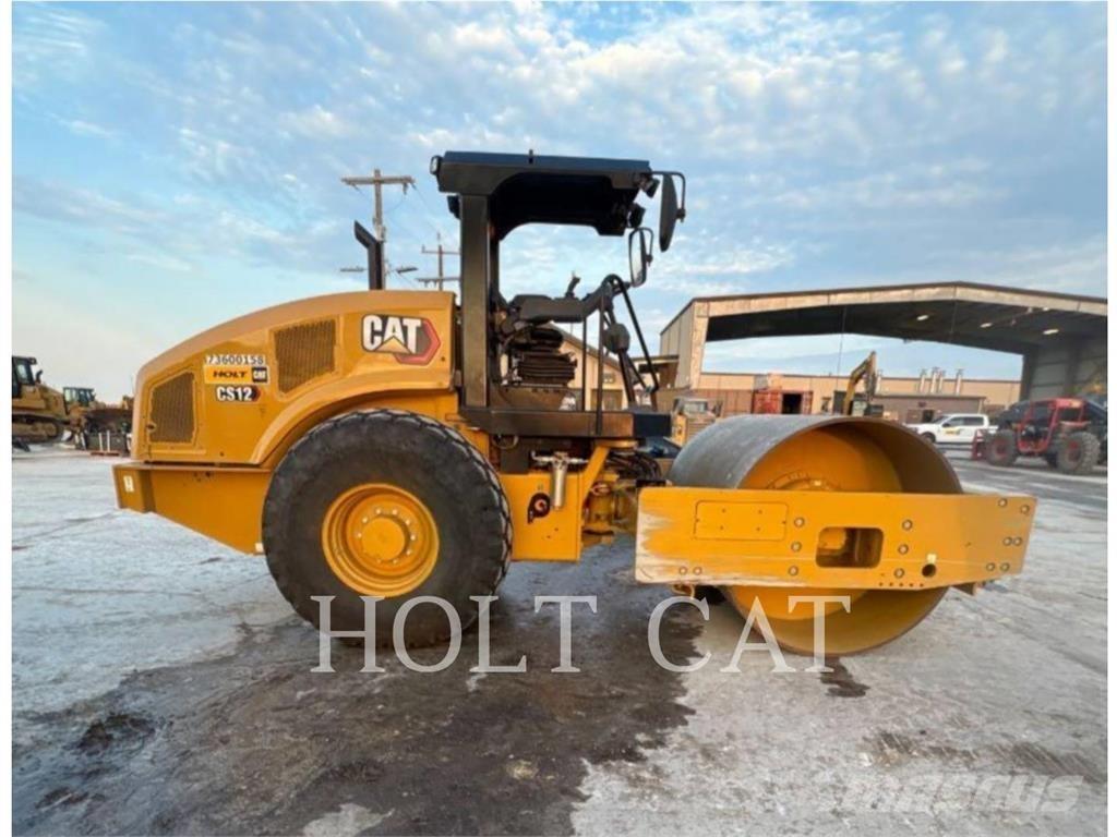CAT CS12 싱글 드럼 롤러