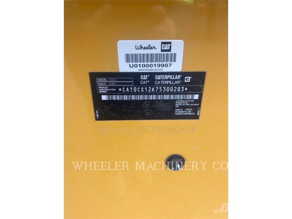 CAT CS12 싱글 드럼 롤러