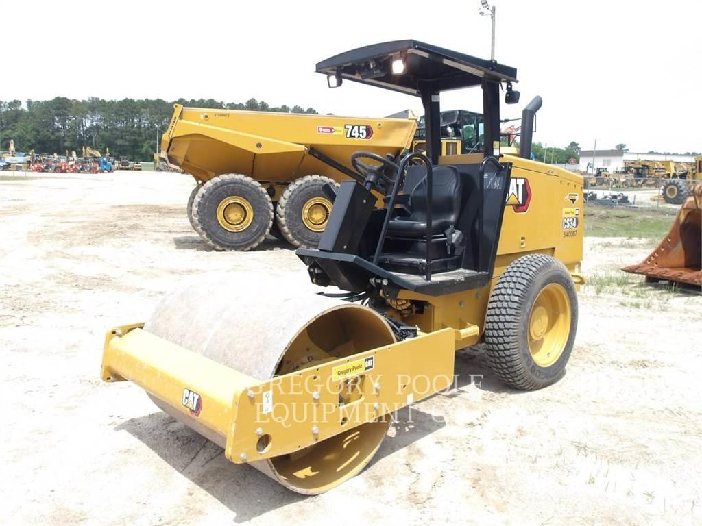 CAT CS34 싱글 드럼 롤러