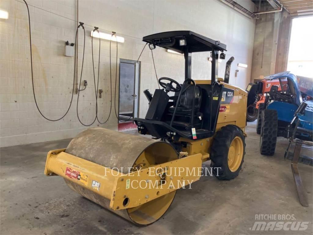 CAT CS34 토양 다짐기