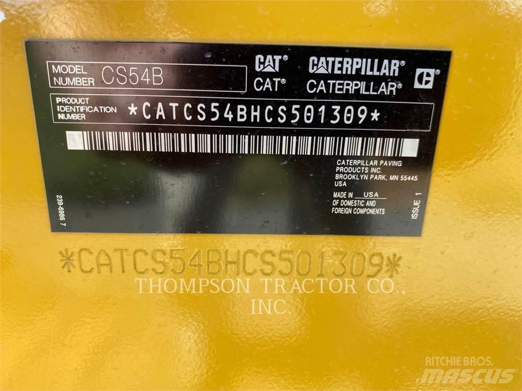 CAT CS54B 싱글 드럼 롤러