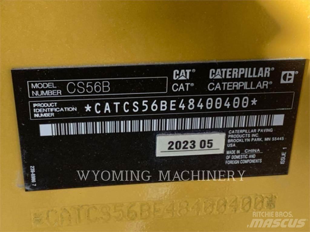 CAT CS56B 토양 다짐기