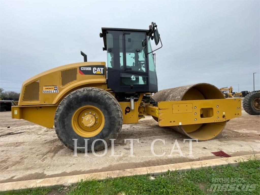 CAT CS56B CAB 싱글 드럼 롤러