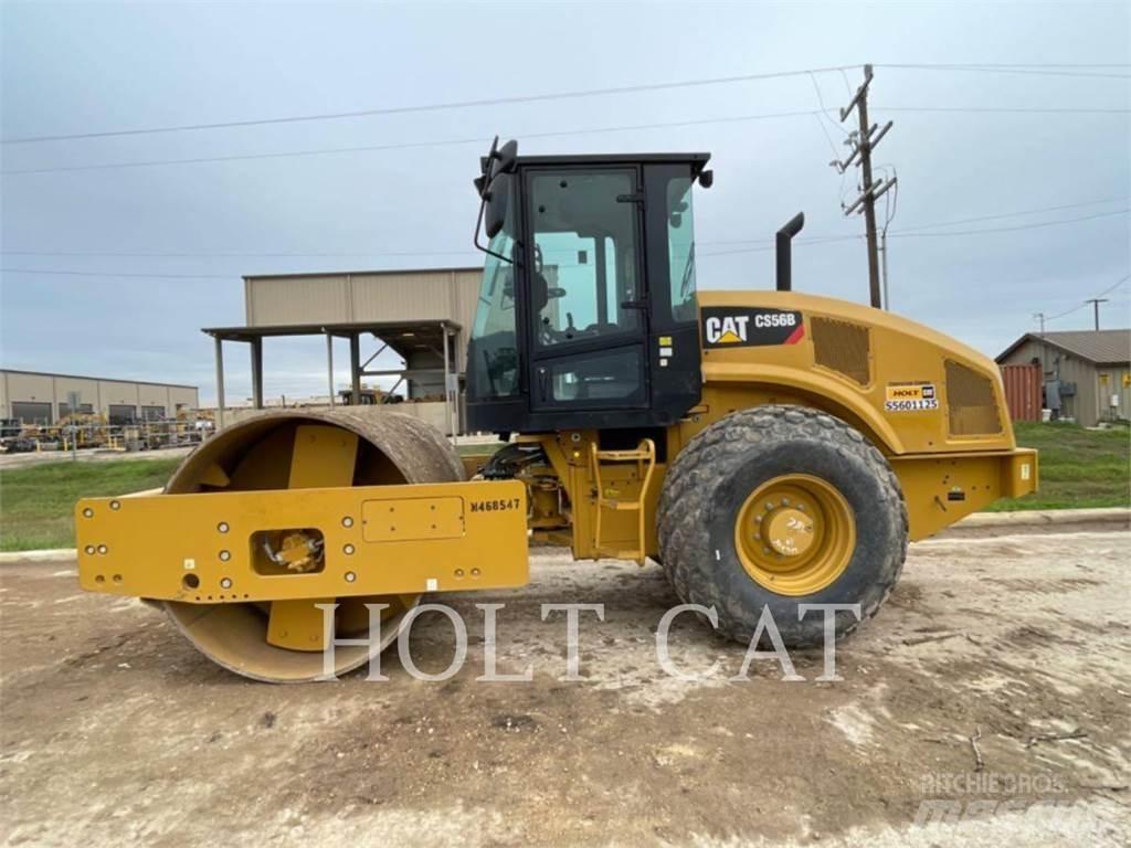 CAT CS56B CAB 싱글 드럼 롤러