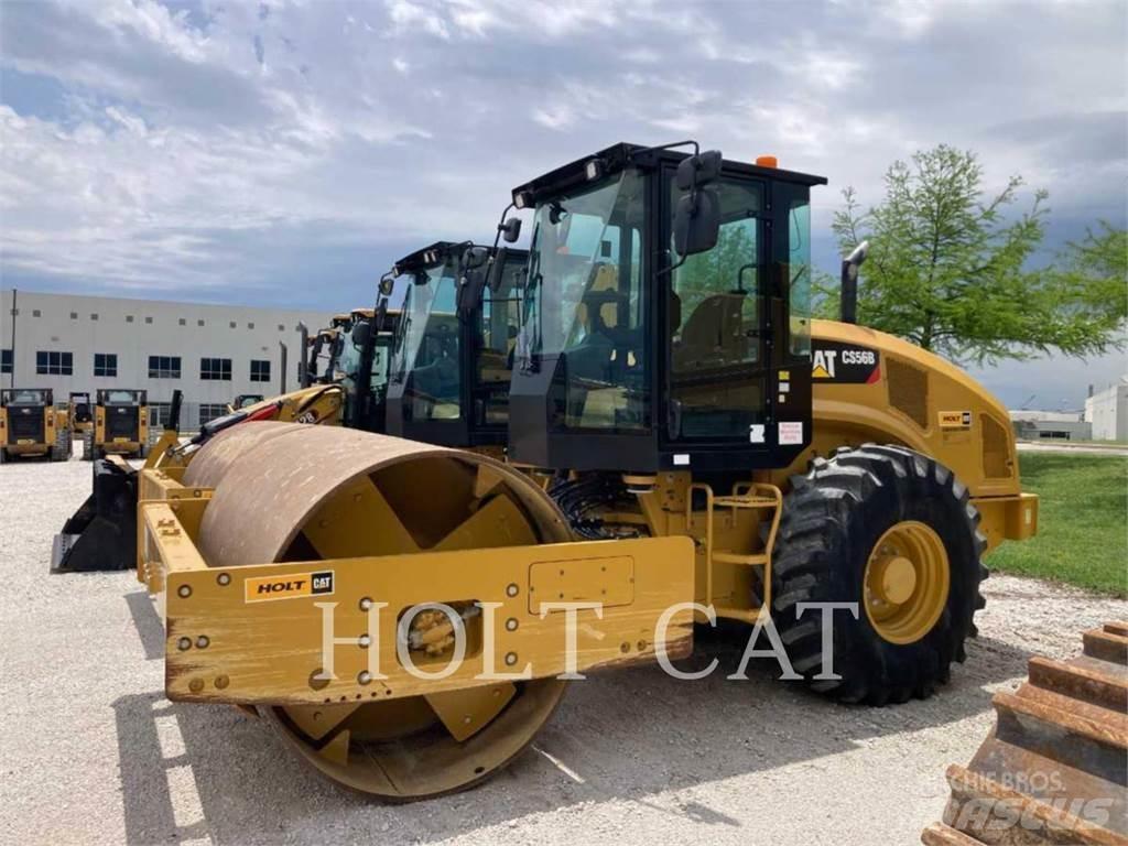 CAT CS56B CAB 싱글 드럼 롤러