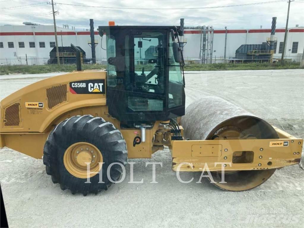 CAT CS56B CAB 싱글 드럼 롤러