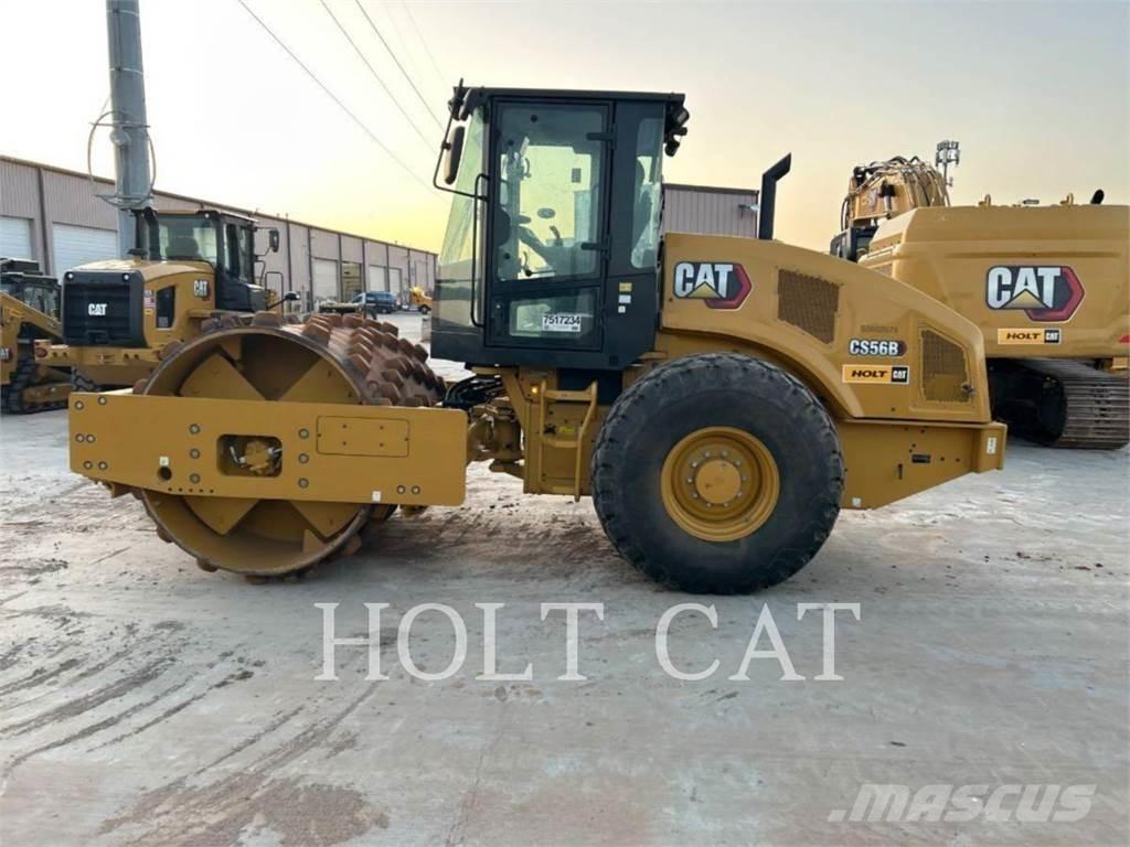 CAT CS56B CAB 싱글 드럼 롤러