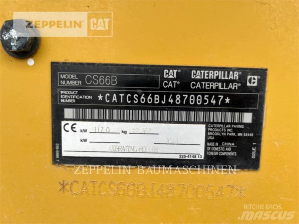 CAT CS66B 토양 다짐기