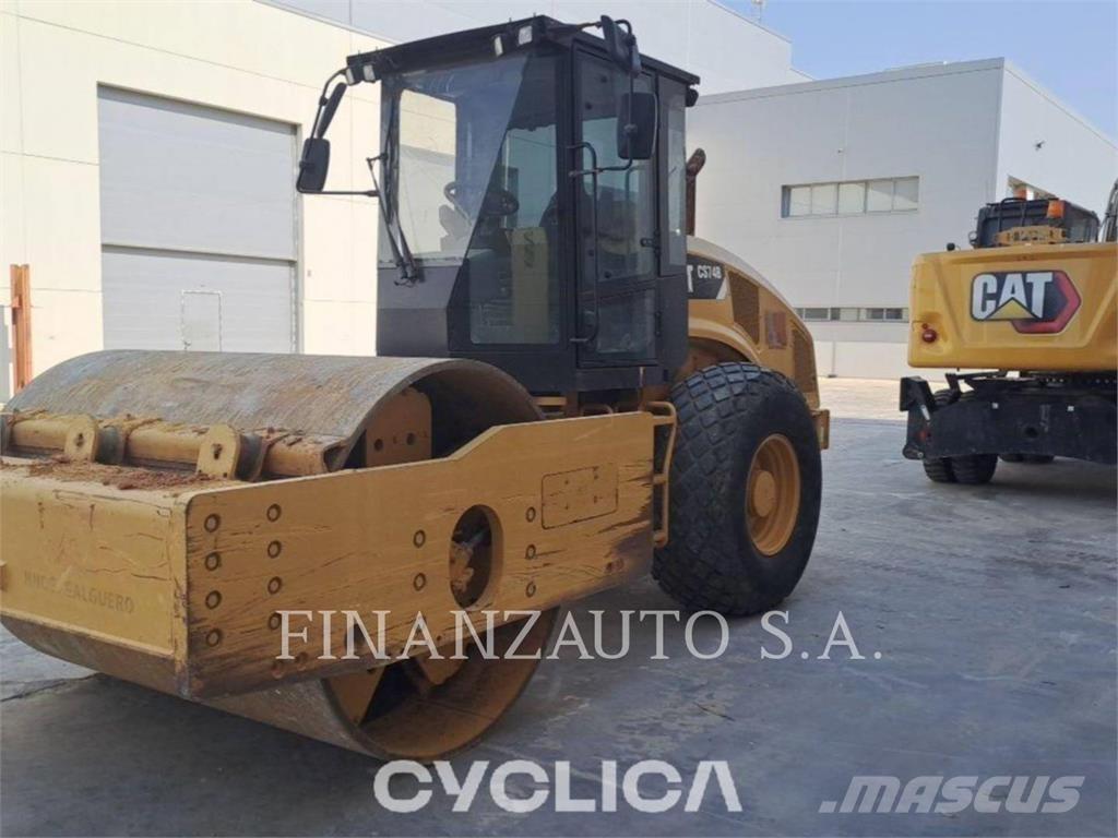 CAT CS74B 싱글 드럼 롤러