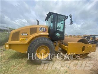 CAT CS74B CAB 싱글 드럼 롤러