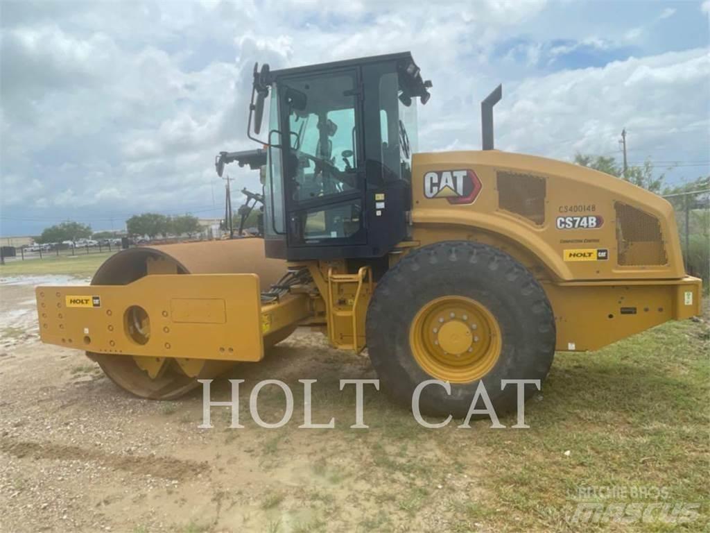 CAT CS74B CAB 싱글 드럼 롤러