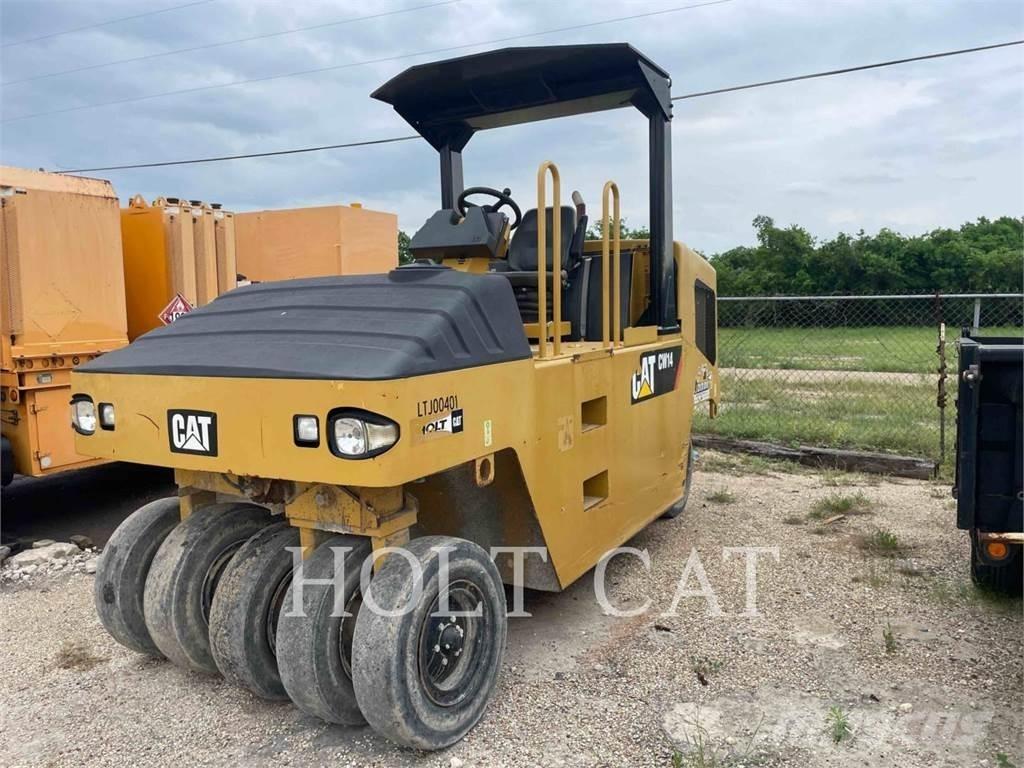 CAT CW14 공기 타이어 롤러
